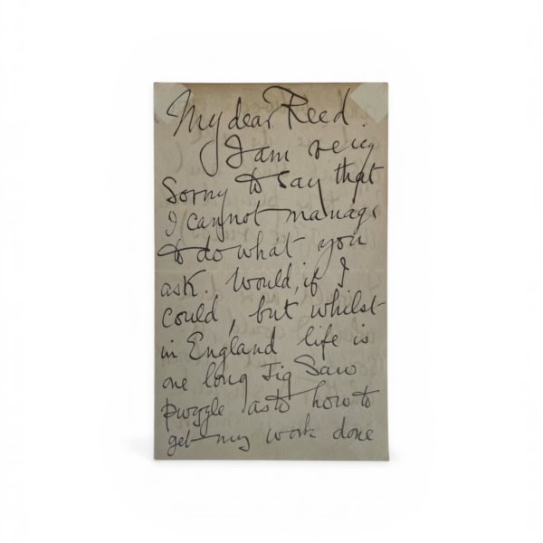 bruce bairnsfather signed letter1