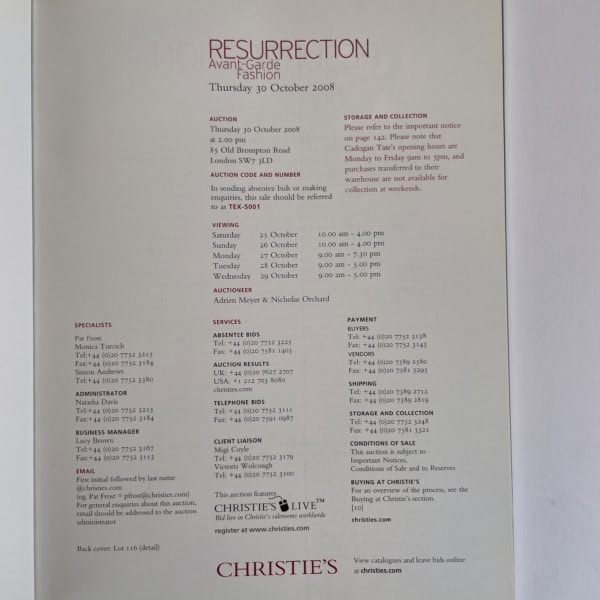 christies resurrection 2008 2