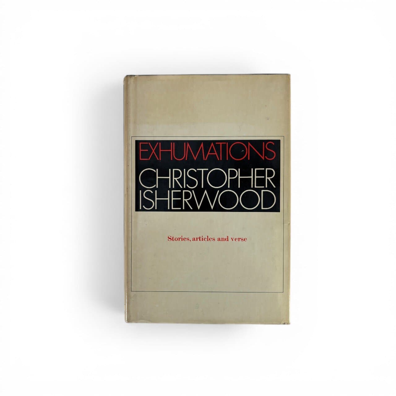 christopher isherwood exhumations first ed1