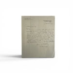 douglas mawson signed letter1