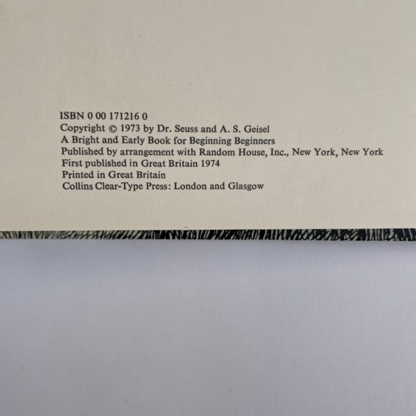 dr seuss the shape of me first edition 2