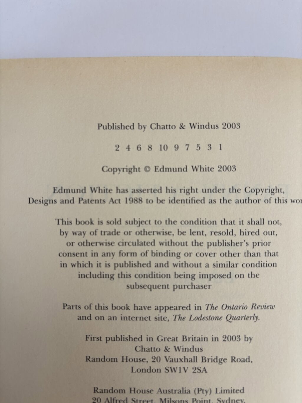 edmund white fanny a faction first edition2