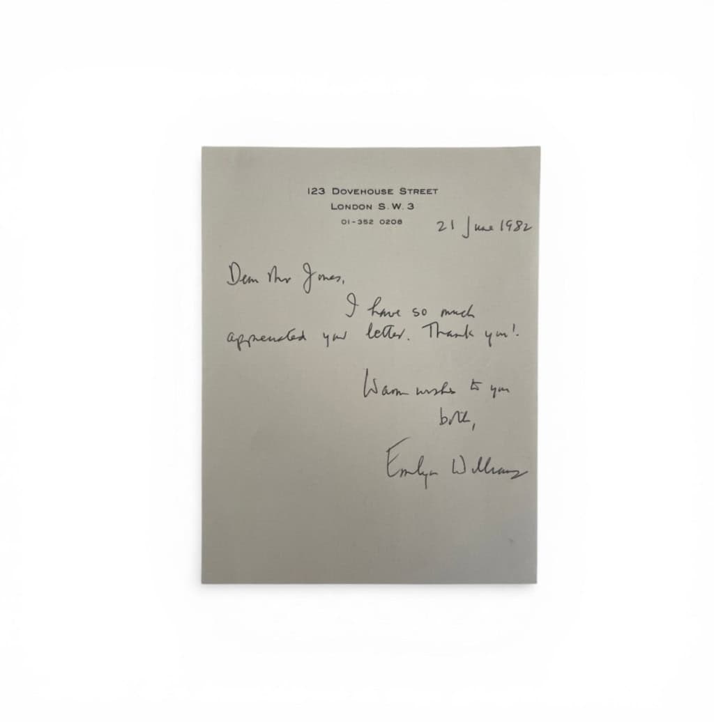 emlyn williams signed letter1 emlyn williams signed letter1