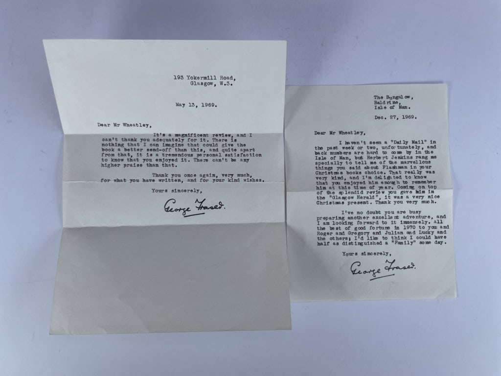 george macdonald fraser flashman signed set first editions4