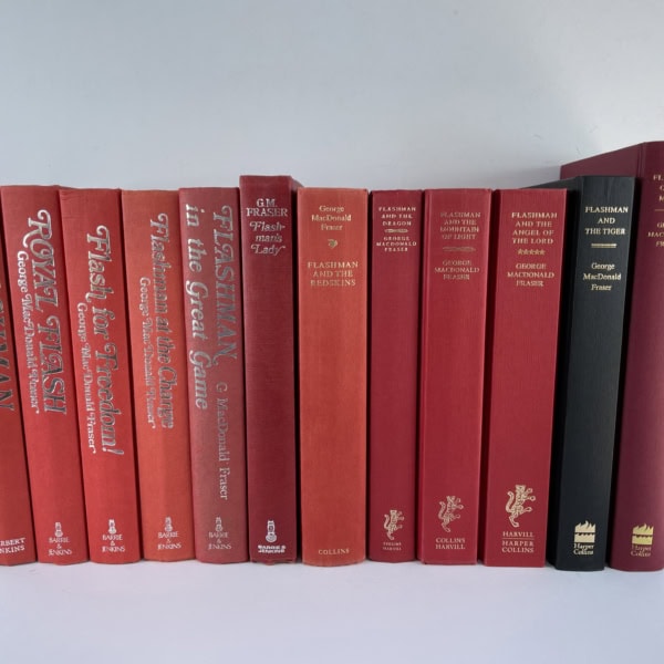 george macdonald fraser flashman signed set first editions5