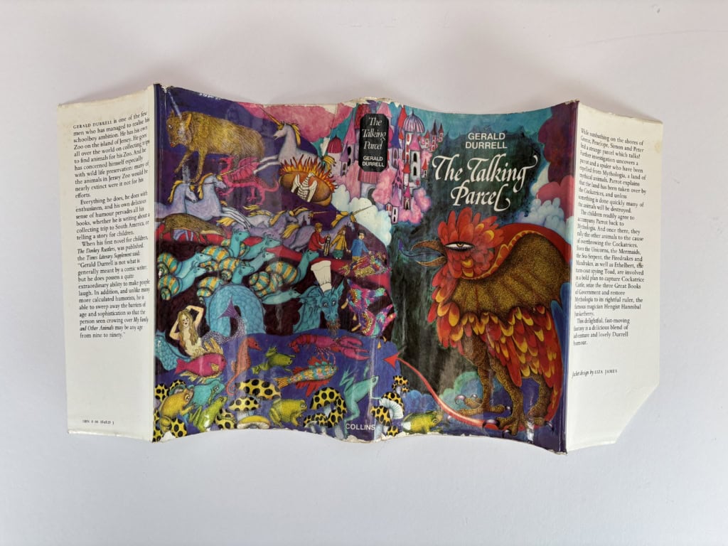 gerald durrell the talking parcel first edition4