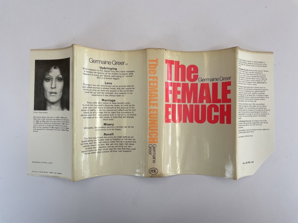 germaine greer the female eunuch first edition4