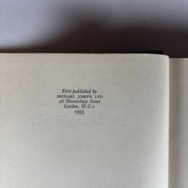 he bates the daffodil sky first edition2