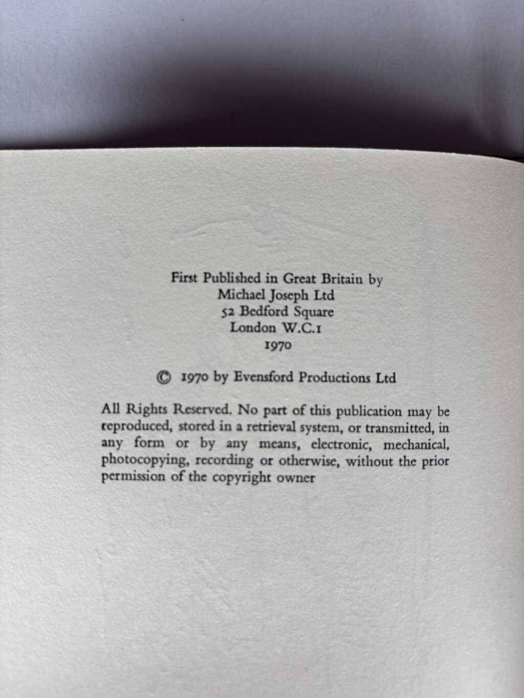 he bates the triple echo first edition2