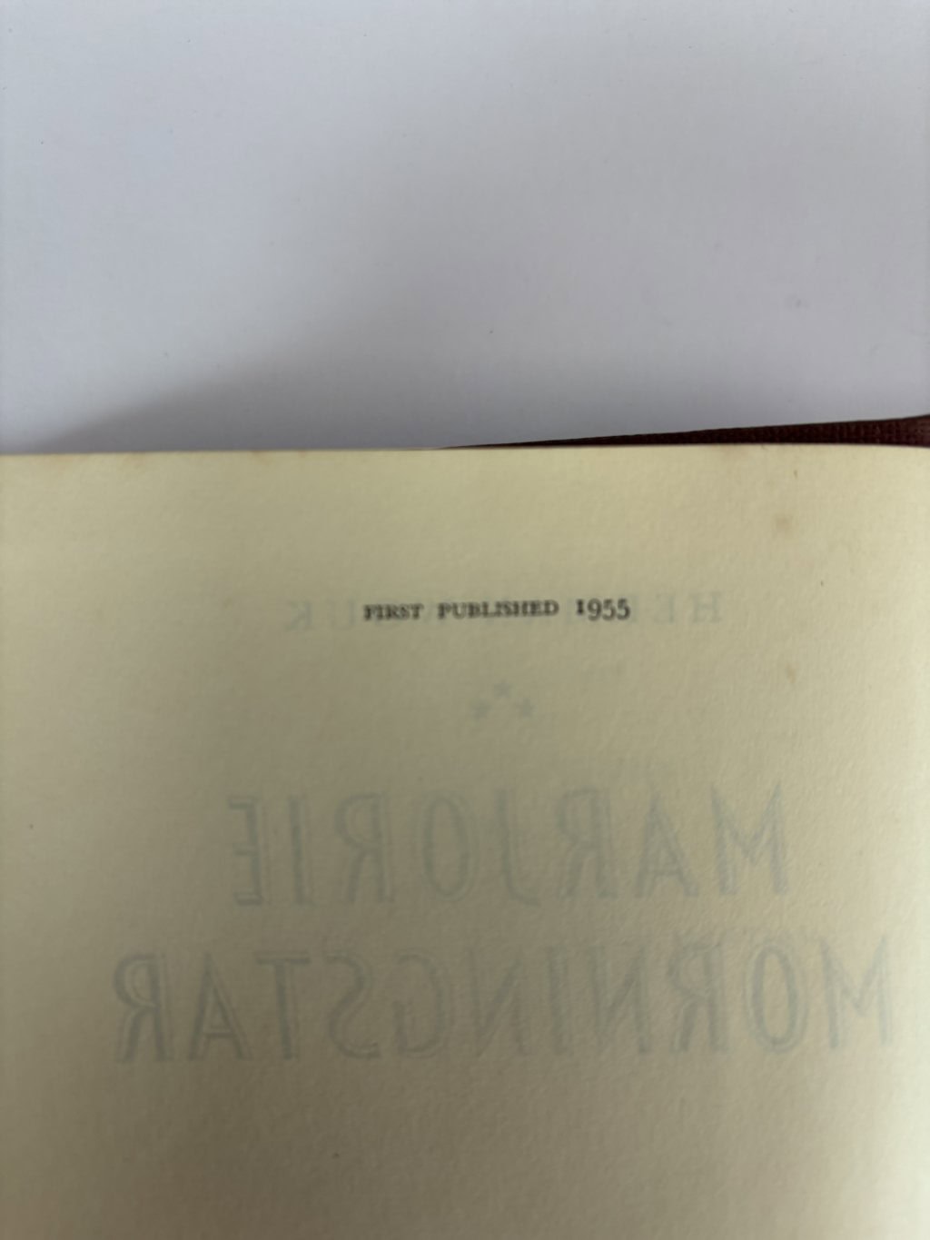 herman wouk marjorie morningstar first edition2