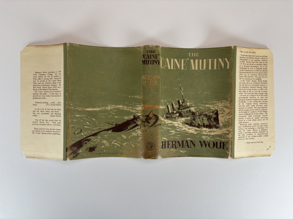 herman wouk the caine mutiny first edition4