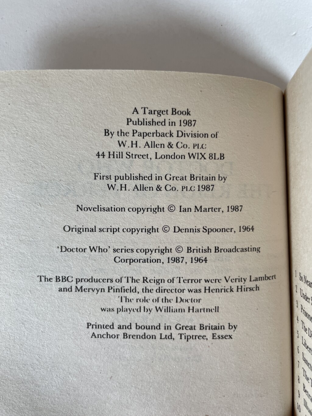 ian marter doctor the reign of terror first2