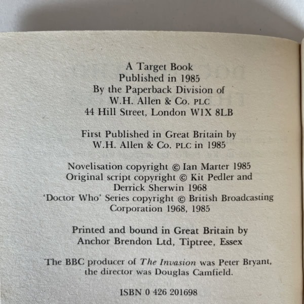 ian marter doctor who the invasion first2