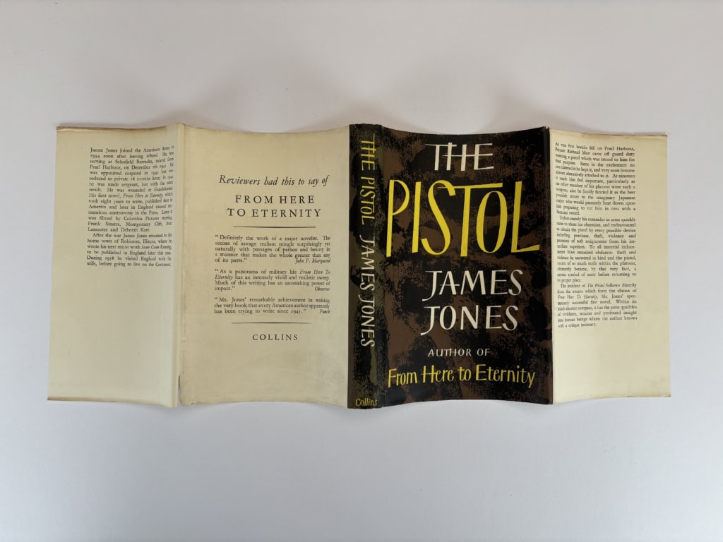 james jones the pistol first edition4