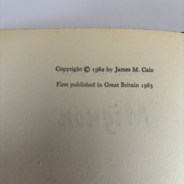 james m cain mignon first edition2