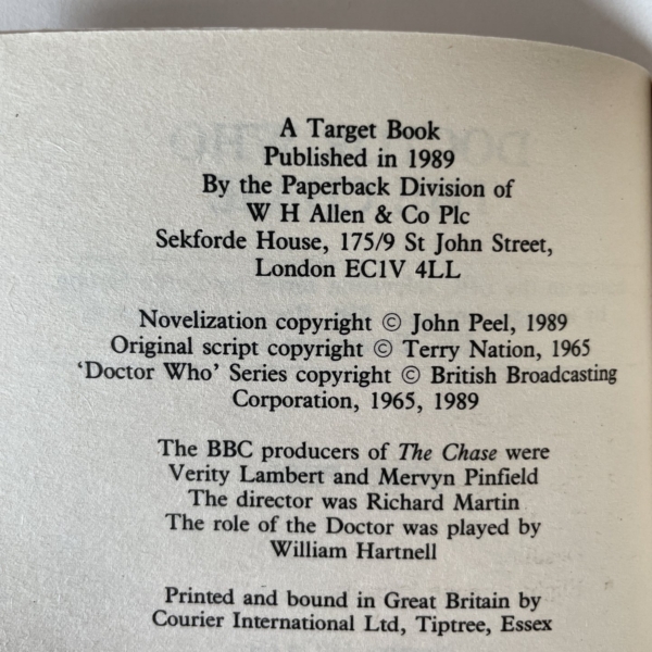 john peel doctor who the chase first2