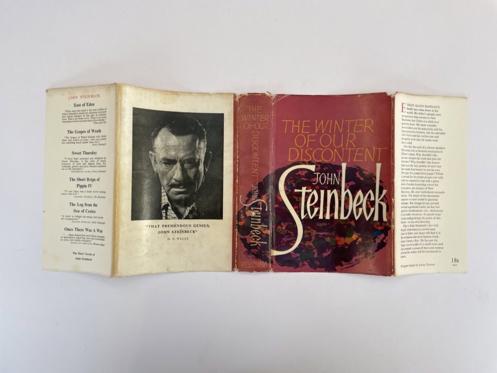 john steinbeck the winter of our discontent first edition4