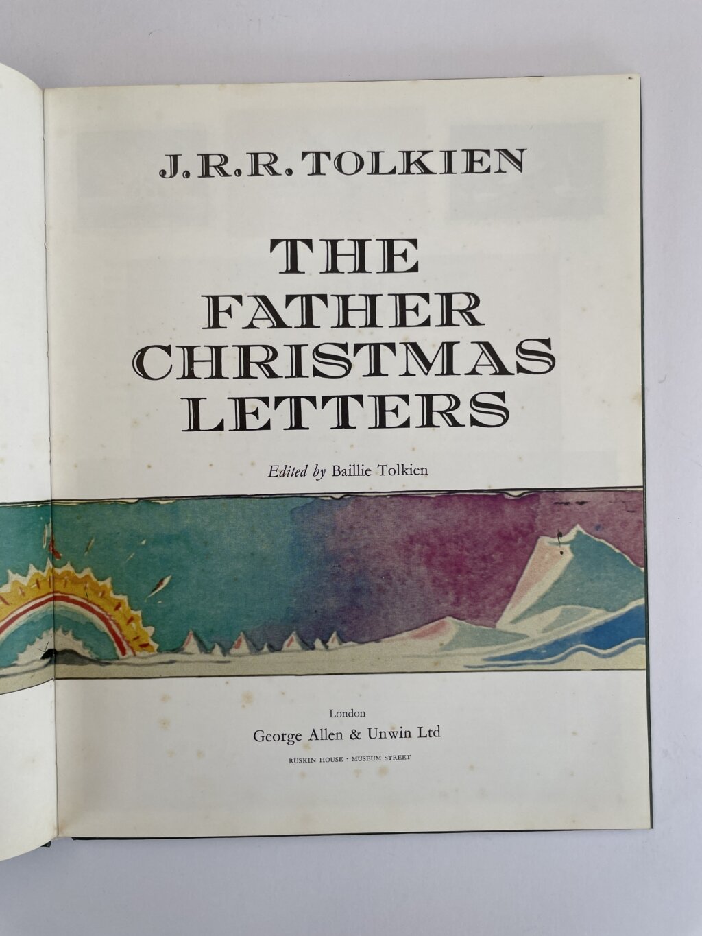 jrr tolkien the father christmas letters first edition2
