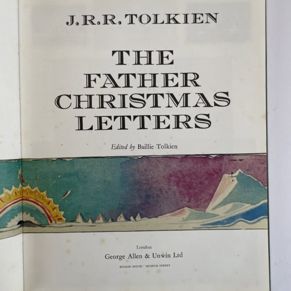 jrr tolkien the father christmas letters first edition2