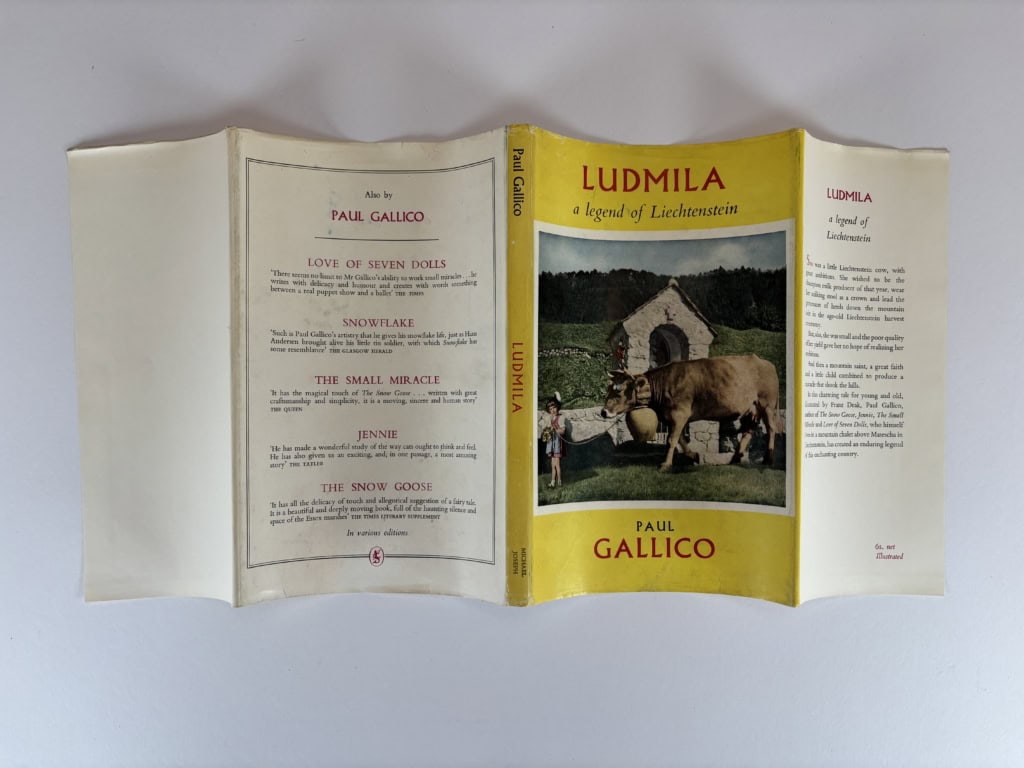 paul gallico ludmila first edition4