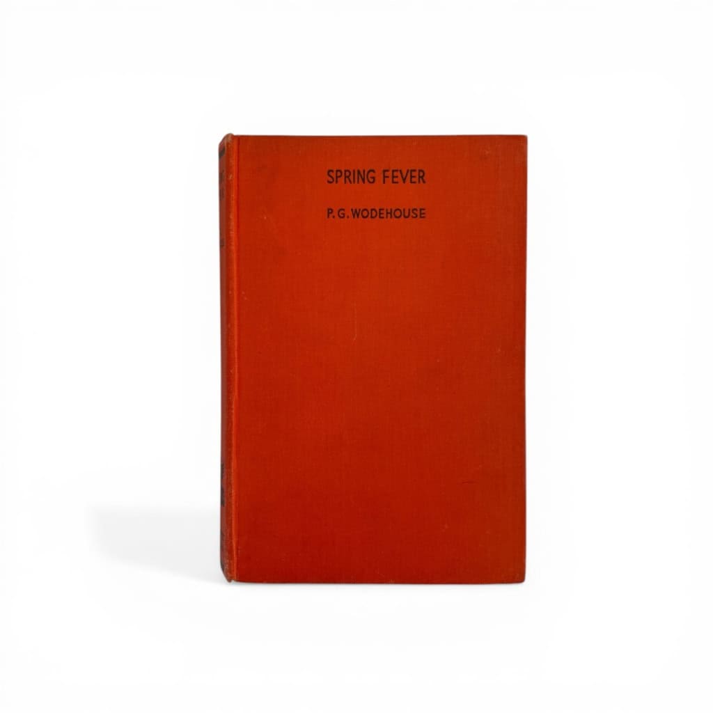 pg wodehouse spring fever first edition1
