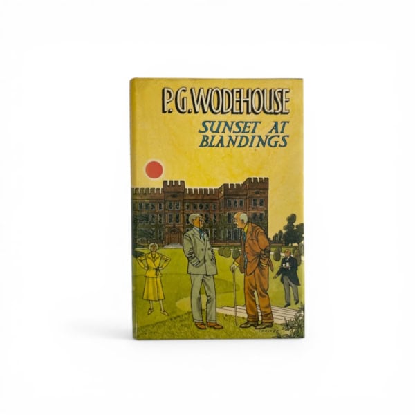 pg wodehouse sunset at blandings first edition1