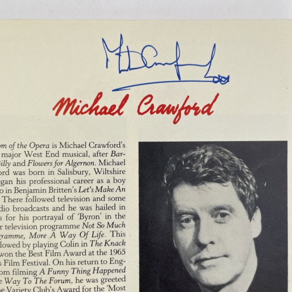 phanthom of the opera signed michael crawford2