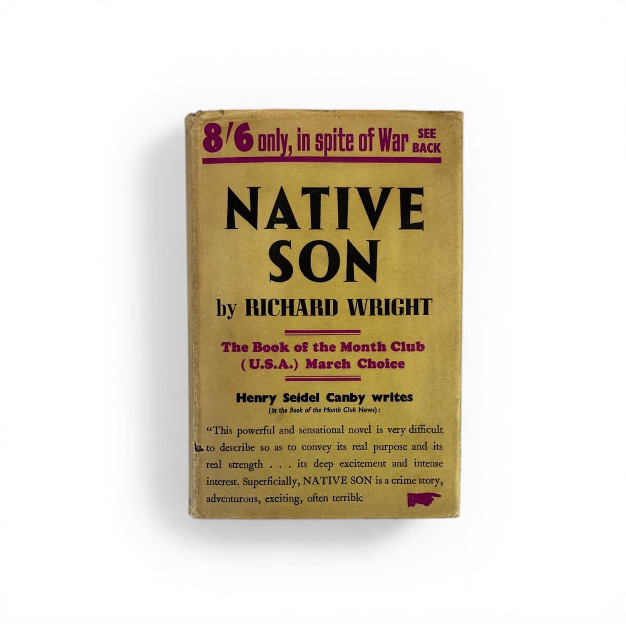 richard wright native son first edition1