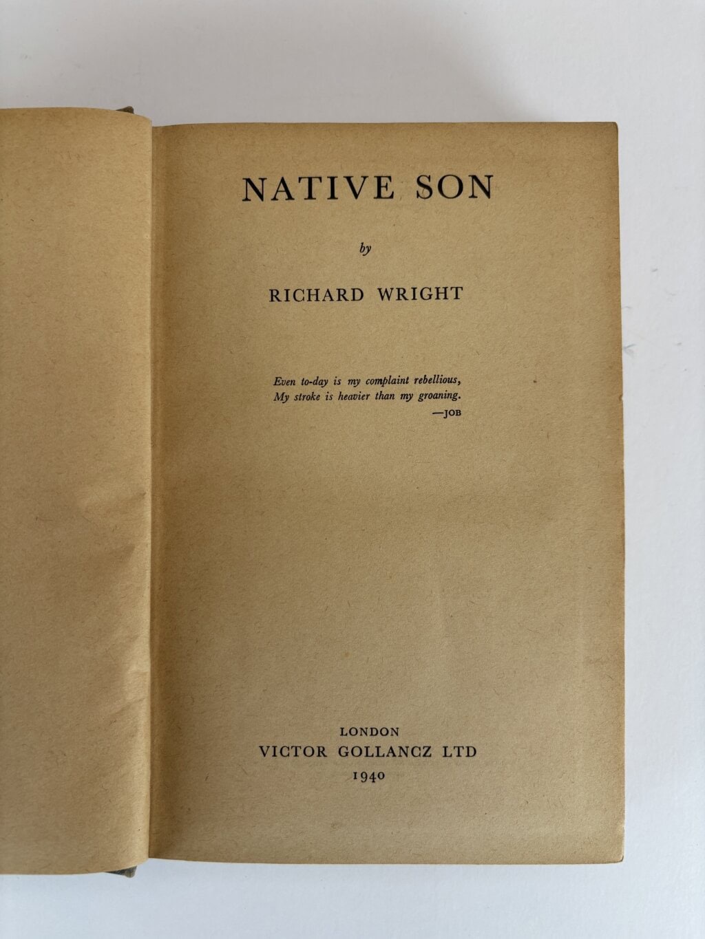 richard wright native son first edition2