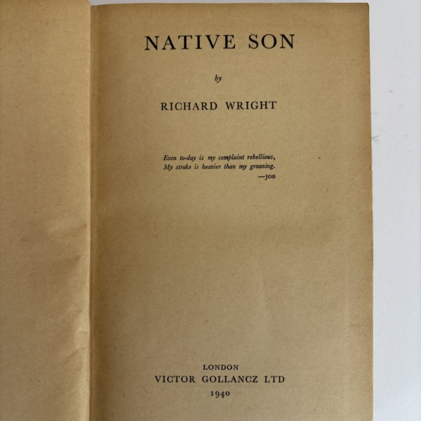 richard wright native son first edition2