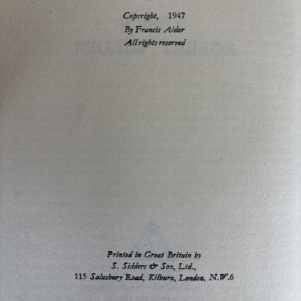 robert wilder written on the wind first edition2