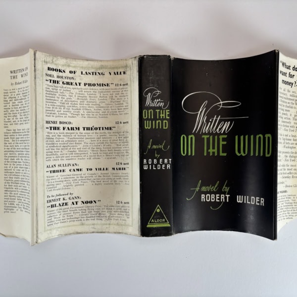 robert wilder written on the wind first edition4