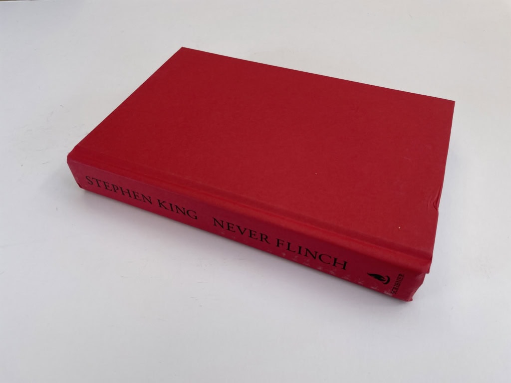 stephen king never flinch first us edition3
