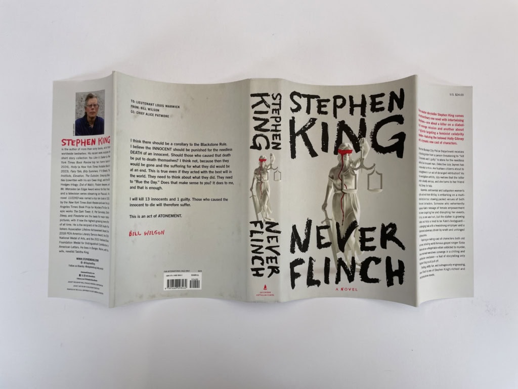 stephen king never flinch first us edition4