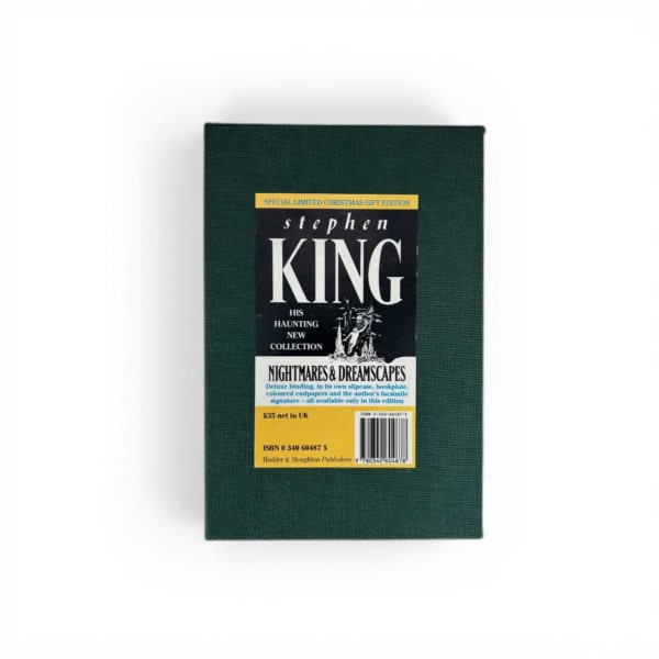 stephen king nightmares and dreamscapes signed 1