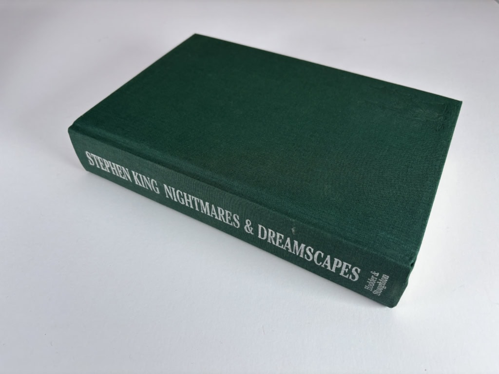 stephen king nightmares and dreamscapes signed 4
