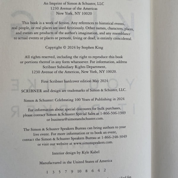 stephen king you like it darker first us edition2