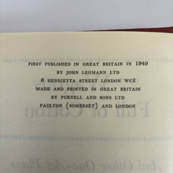 tennesse williams 27 wagons full of cotton first ed2