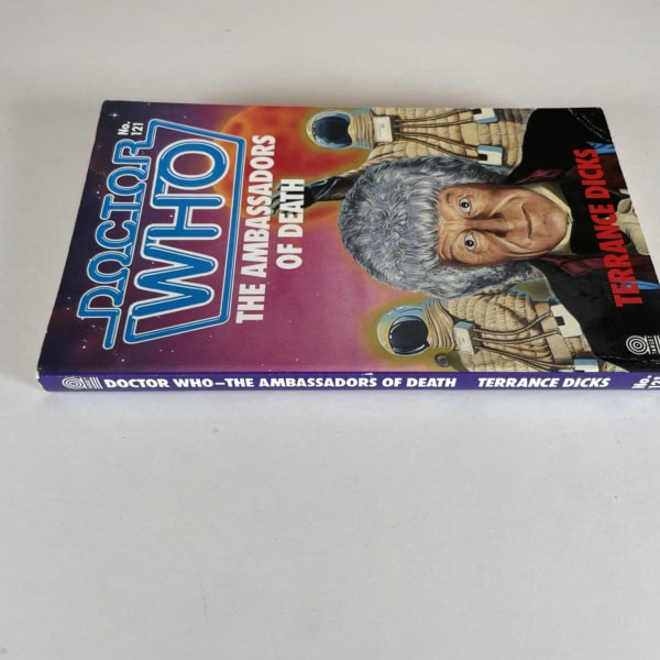 terrance dicks doctor who and the ambassadors of death first3