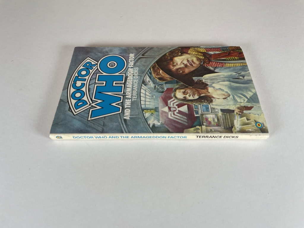terrance dicks doctor who and the armegeddon factor first3