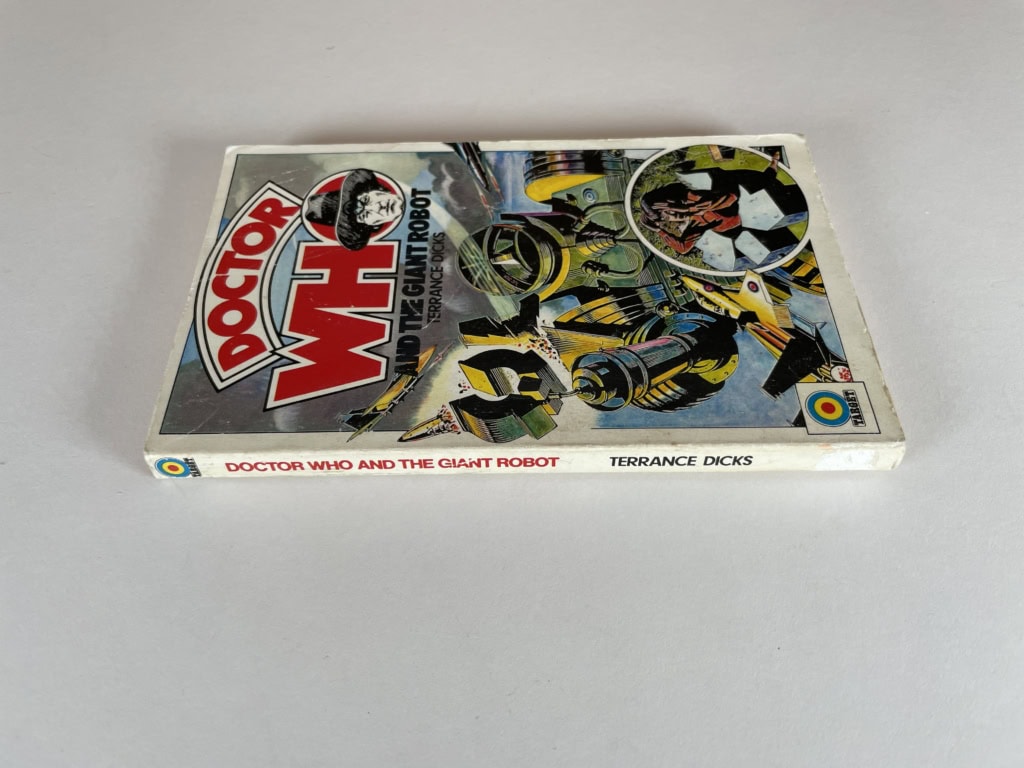 terrance dicks doctor who and the giant robot first3