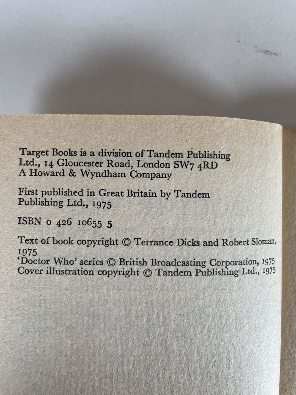 terrance dicks doctor who and the planet of the spiders first2