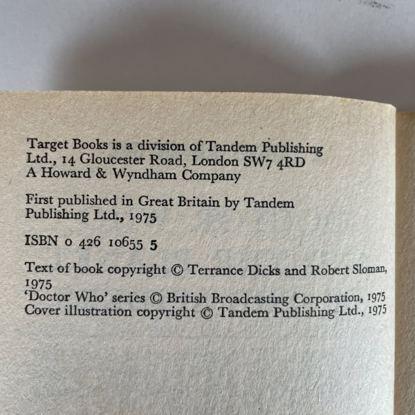 terrance dicks doctor who and the planet of the spiders first2