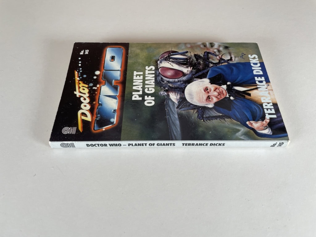 terrance dicks doctor who plamet of giants first3