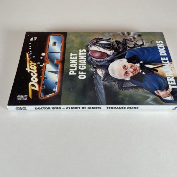 terrance dicks doctor who plamet of giants first3