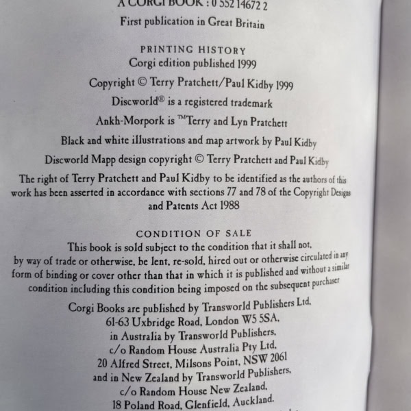 terry pratchett deaths domain first edition3