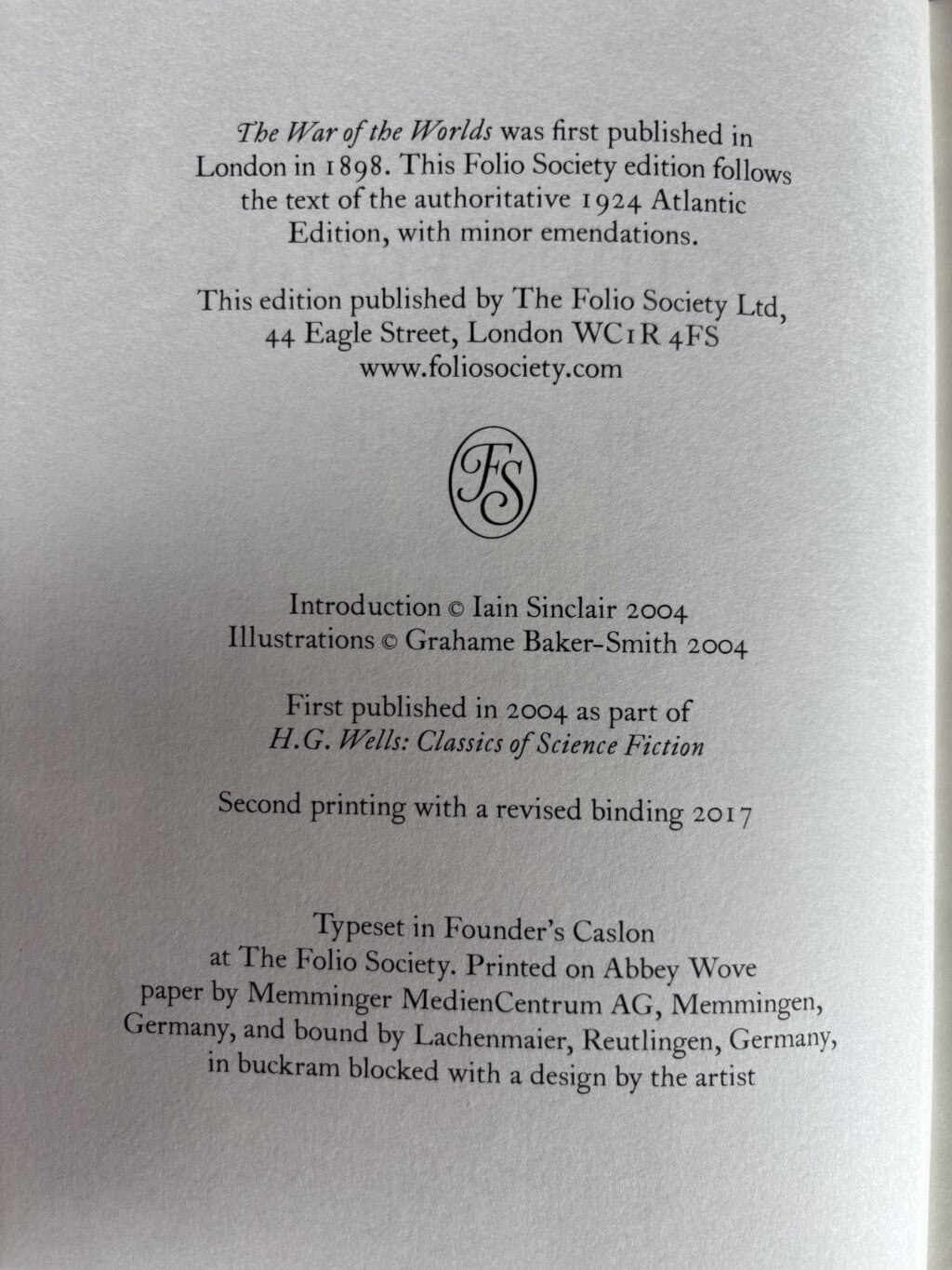 the war of the worlds folio2