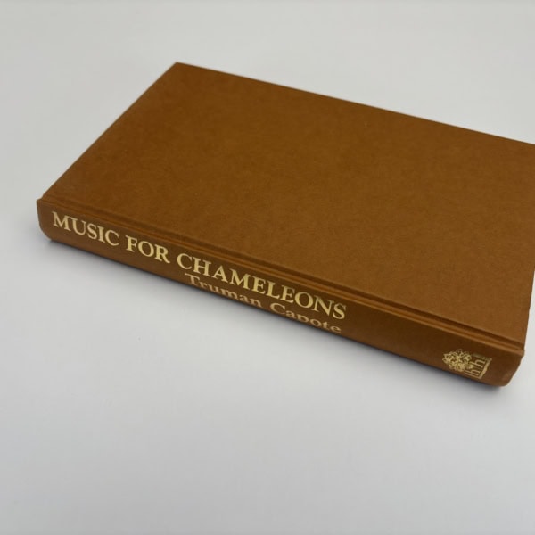 truman capote music for chameleons first ed3