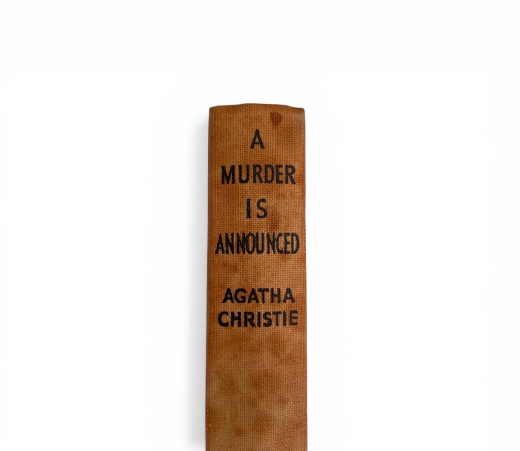 agatha christie a murder is announced first ed1