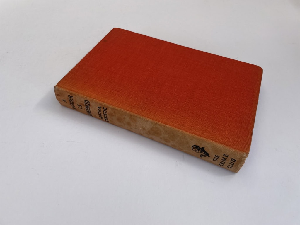 agatha christie a murder is announced first ed3